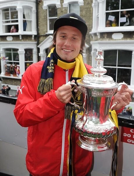 Arsenal's FA Cup Victory: Tomas Rosicky's Triumphant Parade (2014-15)