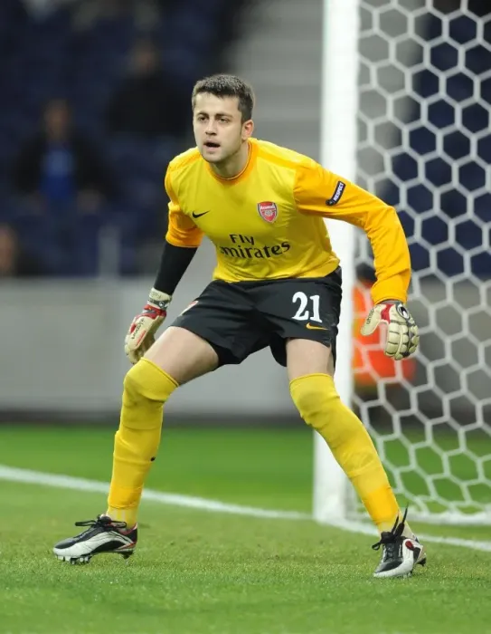 Framed Print : Arsenal's Fabianski Shines in UEFA Champions League Clash against FC Porto Framed Print : Arsenal's Fabianski Shines in UEFA Champions League Clash against FC Porto