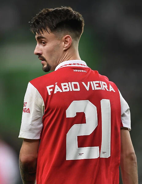 Arsenal's Fabio Vieira Makes Europa League Debut: Arsenal vs. Sporting CP, Lisbon 2023
