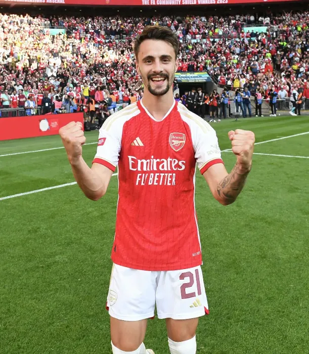 Framed Print : Arsenal's Fabio Vieira Reacts After Community Shield Loss to Manchester City, 2023-24 Framed Print : Arsenal's Fabio Vieira Reacts After Community Shield Loss to Manchester City, 2023-24