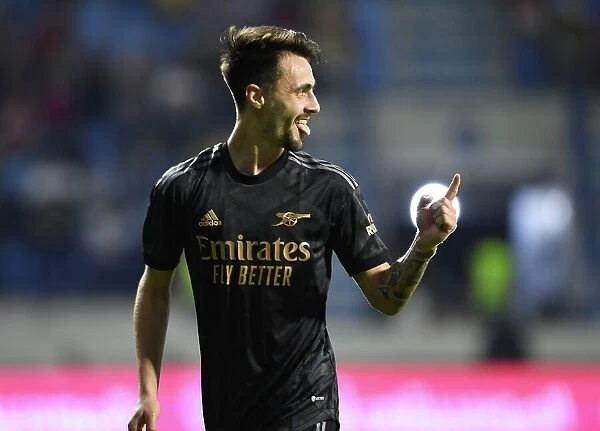 Arsenal's Fabio Vieira Scores Third Goal in Dubai Super Cup Win Against Olympique Lyonnais