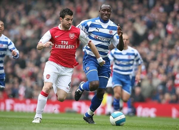 Arsenal's Fabregas Scores Twice in 2:0 Victory over Reading, Barclays Premier League, Emirates Stadium, London, April 19, 2008