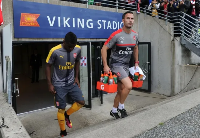 Framed Print : Arsenal's Fitness Coach Shad Forsythe Gears Up for Viking FK Friendly in Norway Framed Print : Arsenal's Fitness Coach Shad Forsythe Gears Up for Viking FK Friendly in Norway