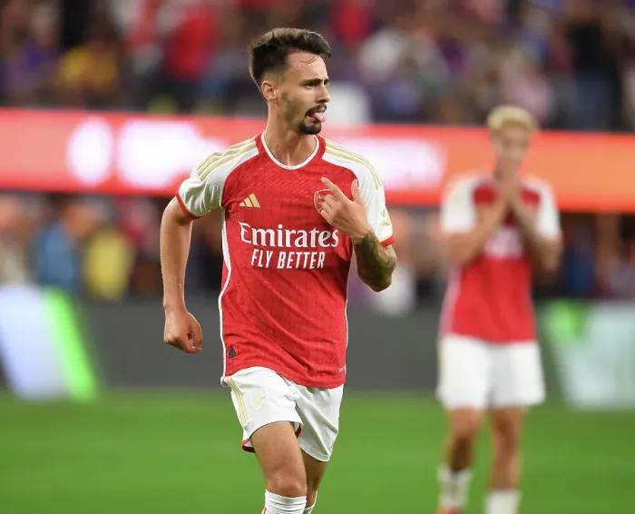 Framed Print : Arsenal's Five-Goal Blitz: Arsenal v FC Barcelona Pre-Season Thriller (2023-24) Framed Print : Arsenal's Five-Goal Blitz: Arsenal v FC Barcelona Pre-Season Thriller (2023-24)