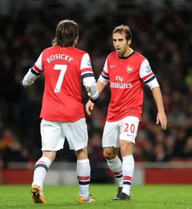 Framed Print : Arsenal's Flamini and Rosicky in Action against Hull City (2013-14) Framed Print : Arsenal's Flamini and Rosicky in Action against Hull City (2013-14)