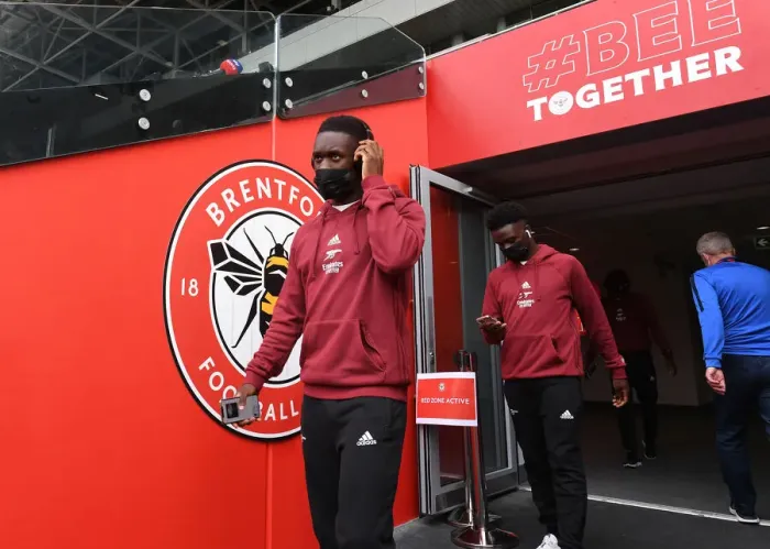 Framed Print : Arsenal's Flo Balogun Ready for Brentford Clash - Premier League 2021-22 Framed Print : Arsenal's Flo Balogun Ready for Brentford Clash - Premier League 2021-22