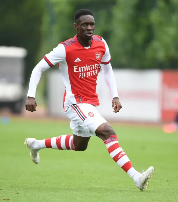 Framed Print : Arsenal's Flo Balogun Shines in Pre-Season Victory over Millwall Framed Print : Arsenal's Flo Balogun Shines in Pre-Season Victory over Millwall