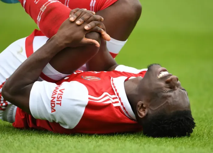 Framed Print : Arsenal's Flo Balogun Shines in Pre-Season Win Against Ipswich Town Framed Print : Arsenal's Flo Balogun Shines in Pre-Season Win Against Ipswich Town