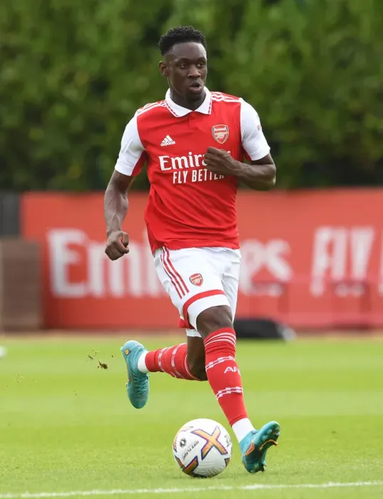 Framed Print : Arsenal's Flo Balogun Stars in Pre-Season Victory Against Ipswich Town Framed Print : Arsenal's Flo Balogun Stars in Pre-Season Victory Against Ipswich Town