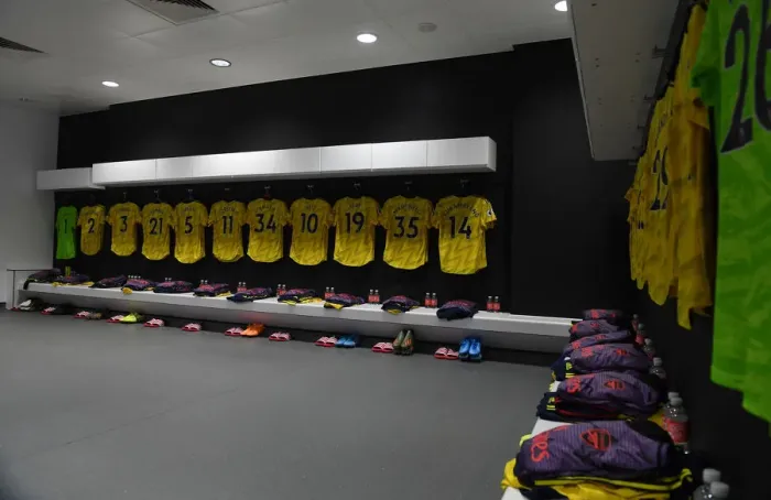 Framed Print : Arsenal's Focused Huddle: United in Preparation for West Ham Clash, Premier League 2019-20 Framed Print : Arsenal's Focused Huddle: United in Preparation for West Ham Clash, Premier League 2019-20