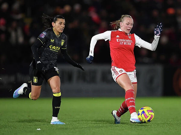 Arsenal's Frida Maanum and Aston Villa's Kenza Dali Go Head-to-Head in FA Women's Continental Tyres League Cup Showdown