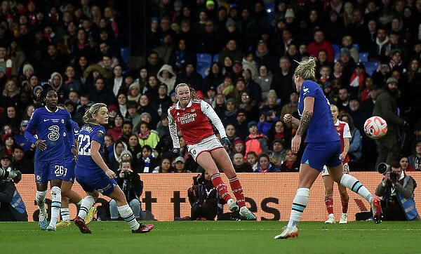 Arsenal's Frida Maanum Stars in FA Women's League Cup Final Clash Against Chelsea