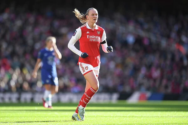 Arsenal's Frida Maanum Stars in FA Women's Super League Clash Against Chelsea (2022-23)