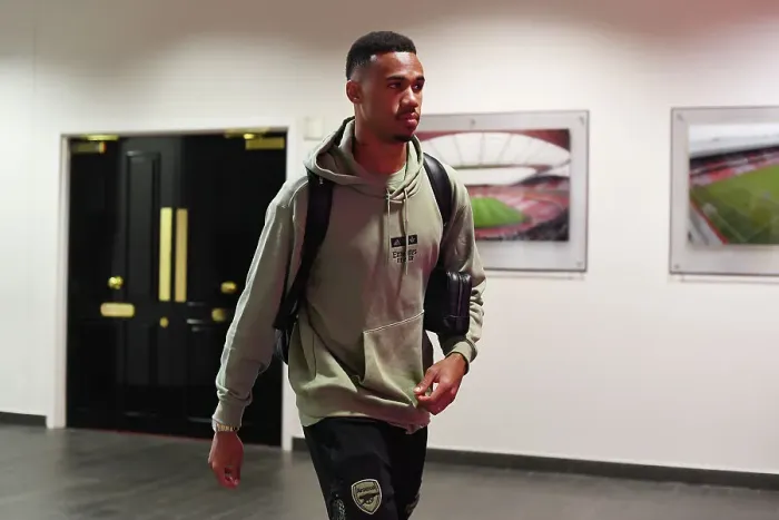 Framed Print : Arsenal's Gabriel Arrives at Emirates Stadium Ahead of Arsenal v Sheffield United (2023-24) Framed Print : Arsenal's Gabriel Arrives at Emirates Stadium Ahead of Arsenal v Sheffield United (2023-24)