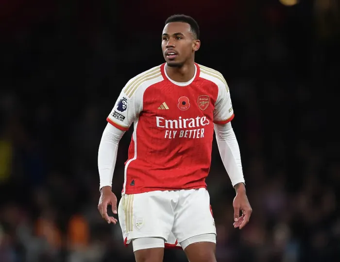 Framed Print : Arsenal's Gabriel Faces Burnley Challenge in Premier League Showdown (2023-24) Framed Print : Arsenal's Gabriel Faces Burnley Challenge in Premier League Showdown (2023-24)