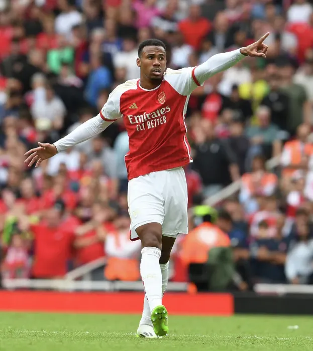 Framed Print : Arsenal's Gabriel Faces Nottingham Forest in 2023-24 Premier League Clash Framed Print : Arsenal's Gabriel Faces Nottingham Forest in 2023-24 Premier League Clash