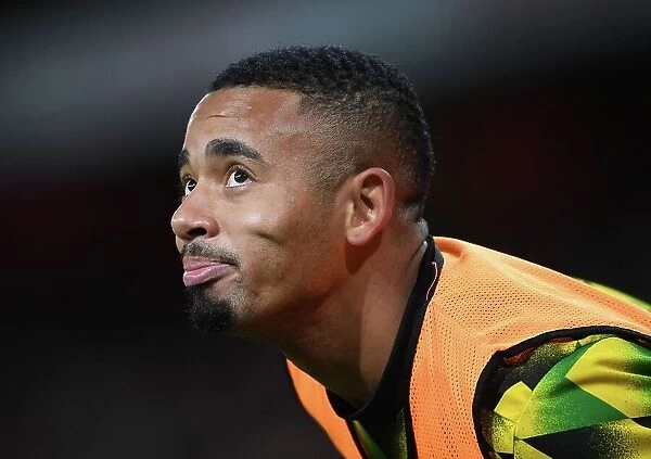 Arsenal's Gabriel Jesus in Action against Brighton & Hove Albion in Carabao Cup Third Round