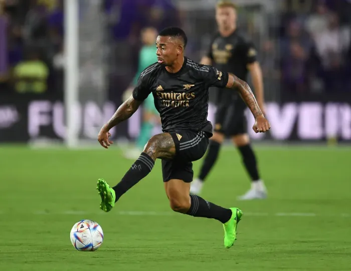Framed Print : Arsenal's Gabriel Jesus in Action: Orlando City SC Pre-Season Clash (2022) Framed Print : Arsenal's Gabriel Jesus in Action: Orlando City SC Pre-Season Clash (2022)