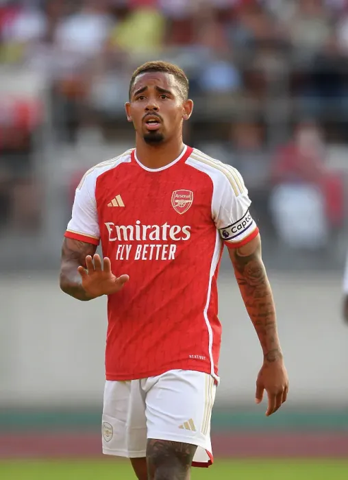 Framed Print : Arsenal's Gabriel Jesus in Action: Pre-Season Friendly against FC Nurnberg, 2023 Framed Print : Arsenal's Gabriel Jesus in Action: Pre-Season Friendly against FC Nurnberg, 2023