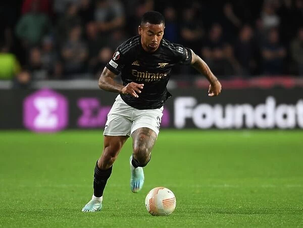 Arsenal's Gabriel Jesus in Action against PSV Eindhoven in UEFA Europa League Group A (2022-23)