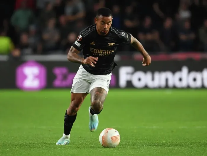 Framed Print : Arsenal's Gabriel Jesus in Action against PSV Eindhoven in UEFA Europa League Group A (2022-23) Framed Print : Arsenal's Gabriel Jesus in Action against PSV Eindhoven in UEFA Europa League Group A (2022-23)