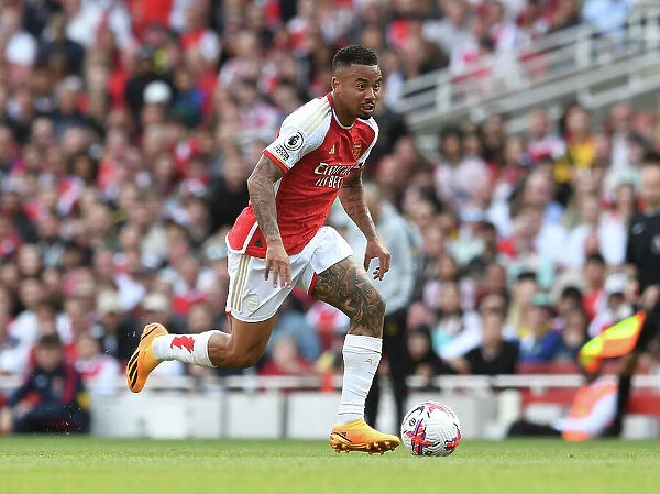 Arsenal's Gabriel Jesus Faces Off Against Wolverhampton Wanderers in Premier League Showdown (2022-23)