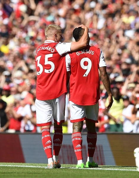 Arsenal's Gabriel Jesus Scores First Goal: Arsenal FC vs Leicester City, Premier League 2022-23