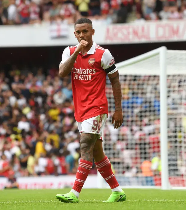 Framed Print : Arsenal's Gabriel Jesus Scores Third Goal in Emirates Cup Victory over Sevilla Framed Print : Arsenal's Gabriel Jesus Scores Third Goal in Emirates Cup Victory over Sevilla