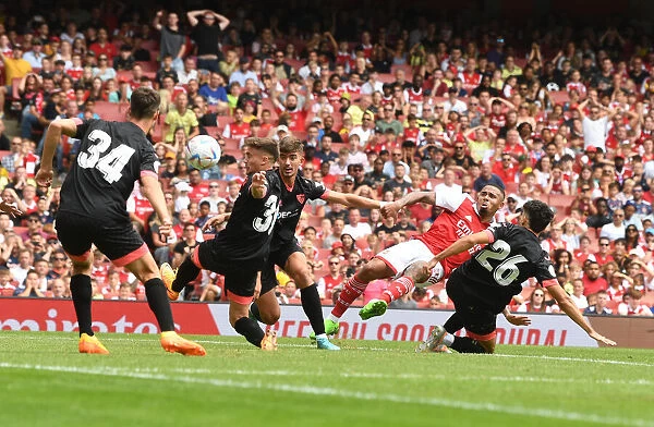 Arsenal's Gabriel Jesus Scores Stunning Fifth Goal in Emirates Cup Victory over Sevilla (5-1)