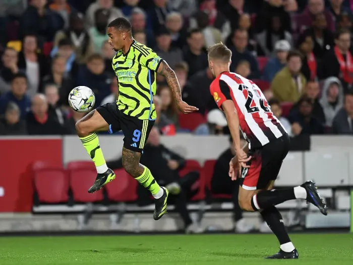 Framed Print : Arsenal's Gabriel Jesus Shines: Carabao Cup Victory Over Brentford, 2023-24 Framed Print : Arsenal's Gabriel Jesus Shines: Carabao Cup Victory Over Brentford, 2023-24