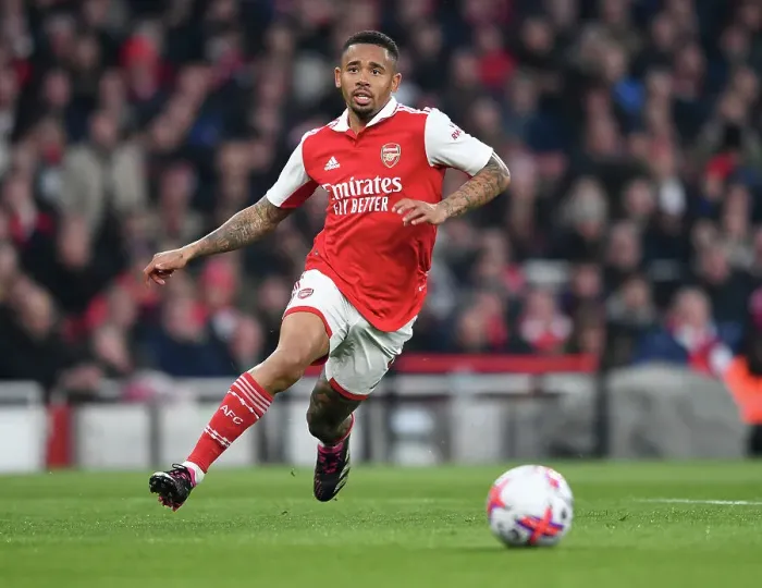 Framed Print : Arsenal's Gabriel Jesus Shines in Premier League Clash Against Southampton
