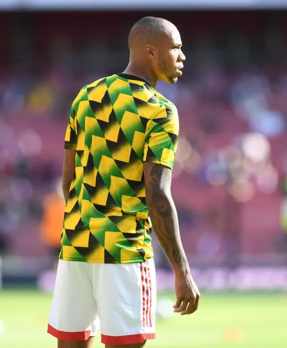 Framed Print : Arsenal's Gabriel Magalhaes Gears Up for Arsenal v Fulham Premier League Clash (2022-23)