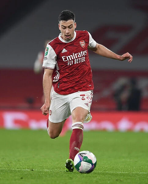 Arsenal's Gabriel Magalhaes Shines in Empty Emirates Stadium: Carabao Cup Quarterfinal vs Manchester City