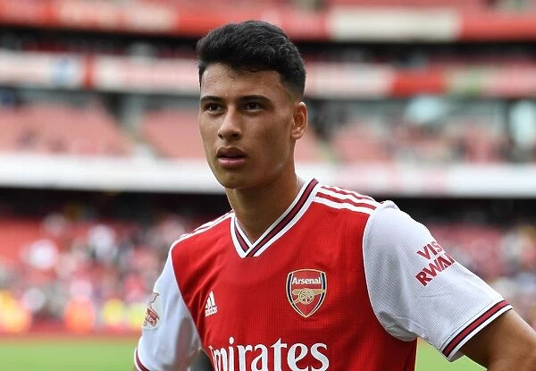Arsenal's Gabriel Martinelli Post-Match at 2019 Emirates Cup Against Olympique Lyonnais
