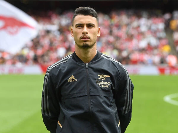 Arsenal's Gabriel Martinelli Readies for Action Against Sevilla in Emirates Cup 2022