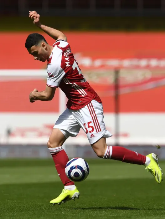 Framed Print : Arsenal's Gabriel Martinelli Shines in Empty Emirates Against Fulham (April 2021) Framed Print : Arsenal's Gabriel Martinelli Shines in Empty Emirates Against Fulham (April 2021)