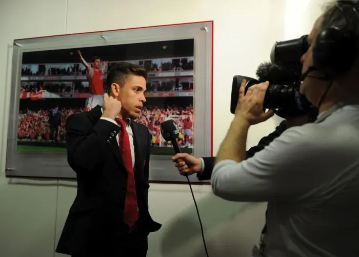 Framed Print : Arsenal's Gabriel Prepared for Arsenal vs. Watford Clash (April 2016)