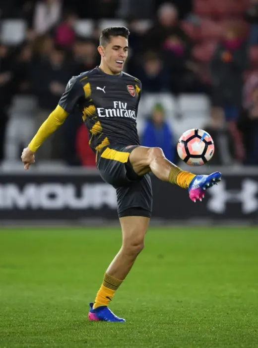 Framed Print : Arsenal's Gabriel Ready for FA Cup Battle against Southampton