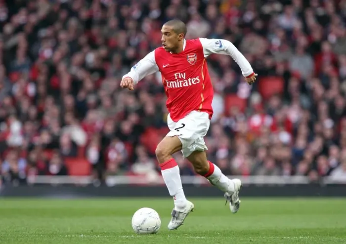 Framed Print : Arsenal's Gael Clichy Celebrates after FA Cup Victory over Newcastle United (3:0) Framed Print : Arsenal's Gael Clichy Celebrates after FA Cup Victory over Newcastle United (3:0)