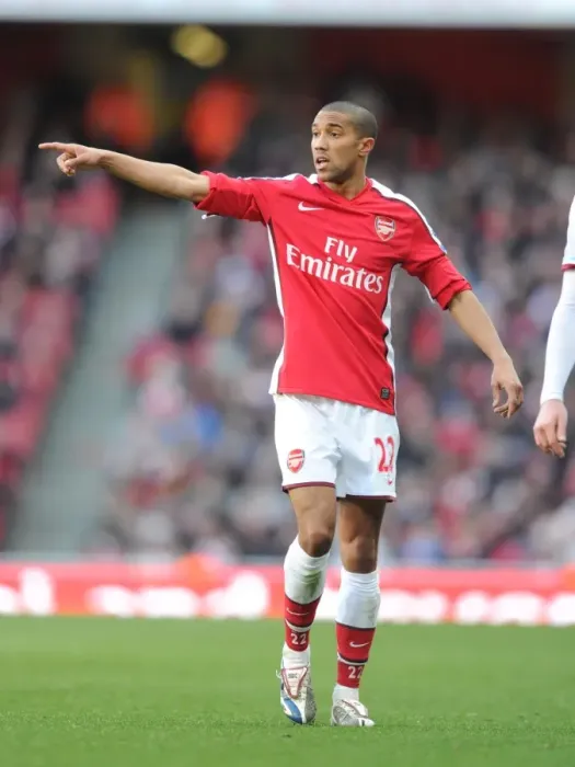 Framed Print : Arsenal's Gael Clichy Celebrates Win Against Burnley in Premier League Match at Emirates Stadium Framed Print : Arsenal's Gael Clichy Celebrates Win Against Burnley in Premier League Match at Emirates Stadium