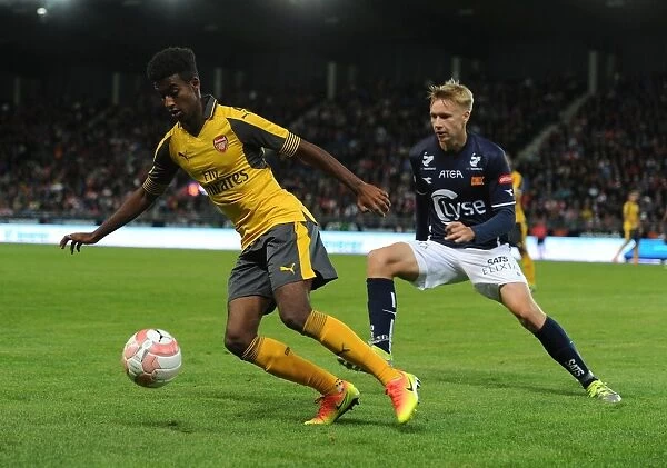 Arsenal's Gedion Zelalem Goes Head-to-Head with Viking FK's Patrick Pedersen in Pre-Season Showdown