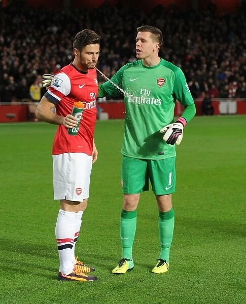 Arsenal's Giroud and Szczesny: Pre-Match Focus before Arsenal vs Liverpool, 2013-14 Premier League