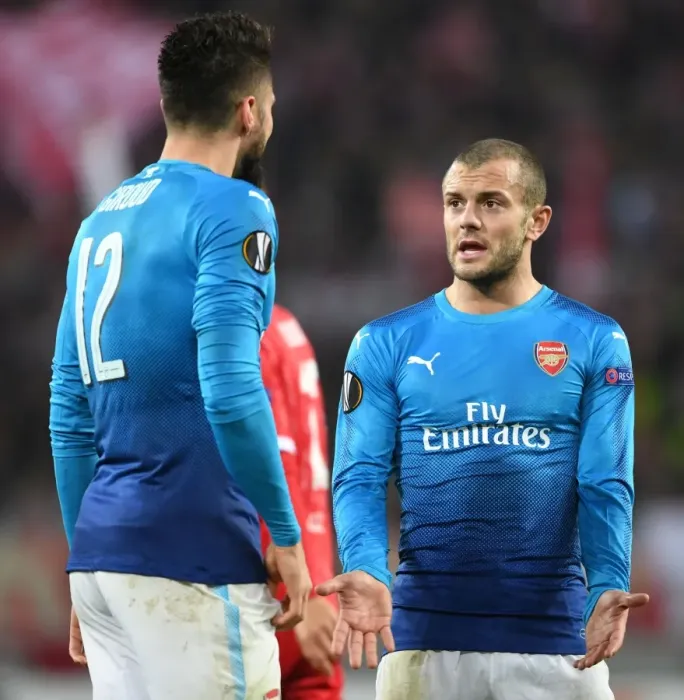 Framed Print : Arsenal's Giroud and Wilshere in Action against 1. FC Koln in Europa League Framed Print : Arsenal's Giroud and Wilshere in Action against 1. FC Koln in Europa League