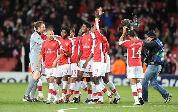 Arsenal's Glorious 5-0 Victory Over FC Porto in the UEFA Champions League, Emirates Stadium, 2010