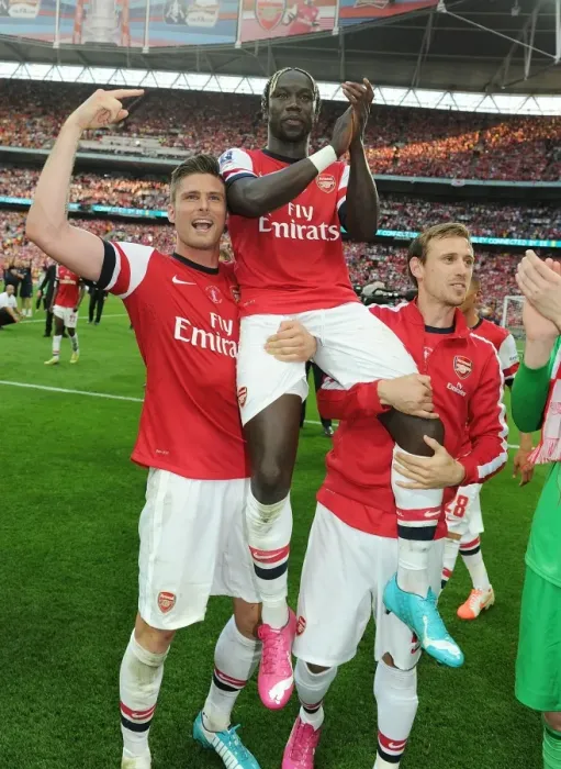 Framed Print : Arsenal's Glory: Giroud, Sagna, and Monreal Celebrate FA Cup Victory Framed Print : Arsenal's Glory: Giroud, Sagna, and Monreal Celebrate FA Cup Victory