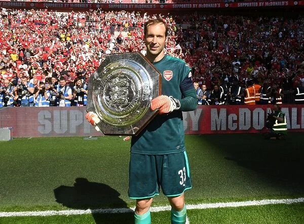 Arsenal's Glory: Petr Cech Lifts the FA Community Shield (2017-18) - Arsenal's Victory over Chelsea