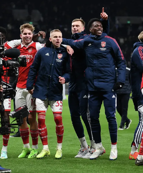 Framed Print : Arsenal's Glory: Triumphing over Tottenham Hotspur in the Premier League 2022-23