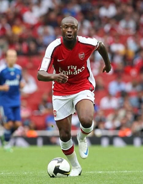 Arsenal's Glory: William Gallas Scores the Winner Against Real Madrid, Emirates Cup 2008