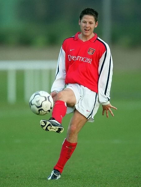 Arsenal's Graham Barrett in Training: Arsenal Reserves vs Coventry City Reserves, Shenley, 2001