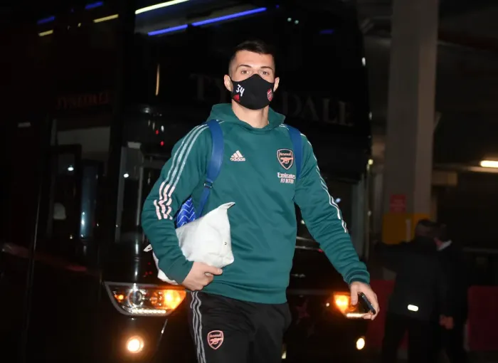 Framed Print : Arsenal's Granit Xhaka Arrives at Emirates Stadium for Arsenal vs Leeds United (Premier League, 2020-21) Framed Print : Arsenal's Granit Xhaka Arrives at Emirates Stadium for Arsenal vs Leeds United (Premier League, 2020-21)